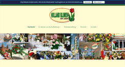 Desktop Screenshot of hollandblumen-ab.de